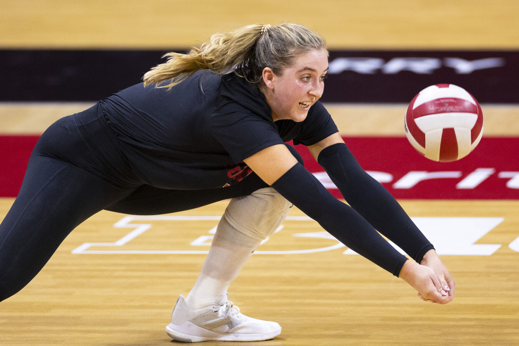 NU volleyball practice